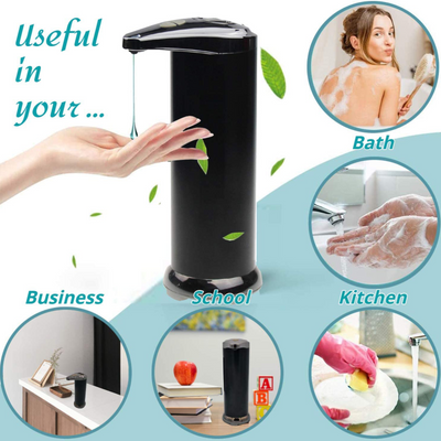 Hands Free Stainless Steel Automatic Soap Dispenser 