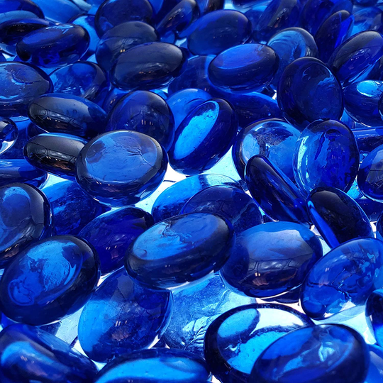 Bond Manufacturing 67984 LavaGlass Round Fire Pit Dispersion Glass, 10 lb, Indigo Dream