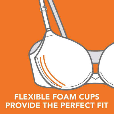Warner's Women's No Side Effects Full Coverage Underwire Bra