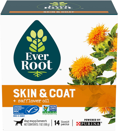 EverRoot Natural, Organic Sensitive Skin & Coat Dog Supplement