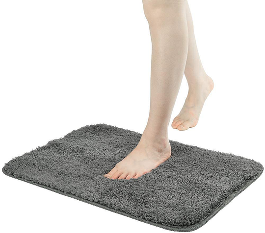Bathroom Rug Mat Non Slip Bath Mat Machine Washable Dry Comfortable Floor Carpet Extra Absorbent and Soft