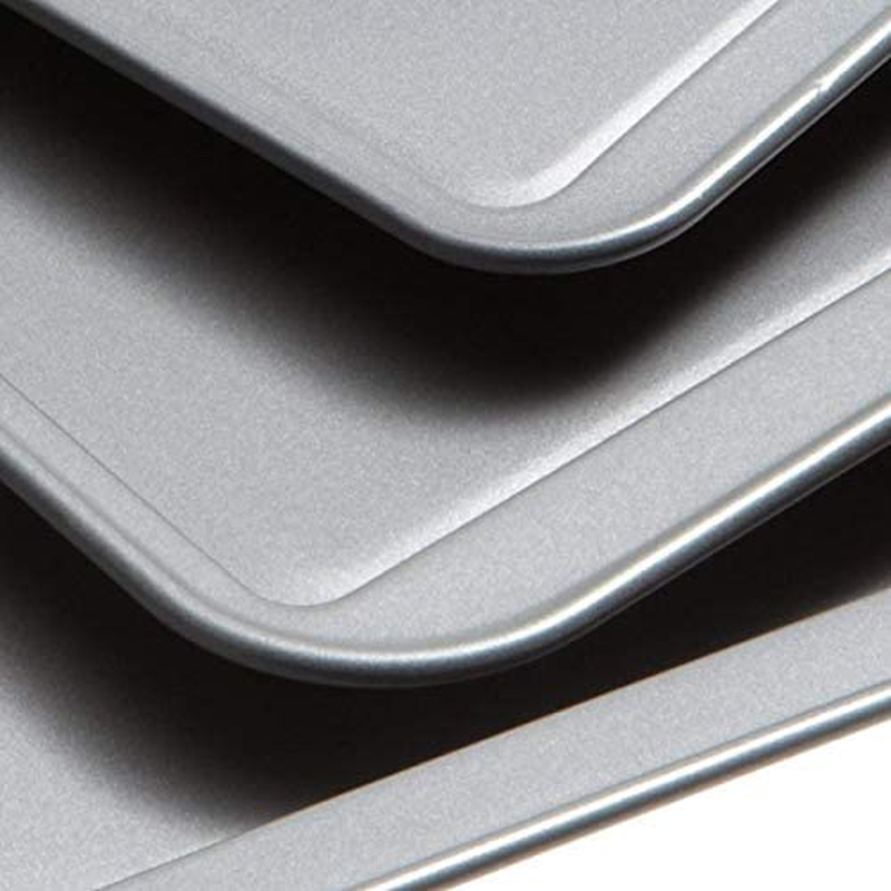 goodcook Steel Nonstick Bakeware, 3 Piece Cookie Sheet Set, multicolor