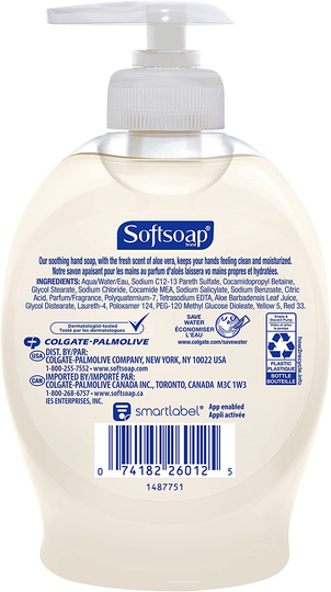 Softsoap Liquid Hand Soap, Aloe - 7.5 fluid ounce
