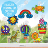 Made By Me Create Your Own Window Art by Horizon Group USA, Paint Your Own Suncatchers. Kit Includes 12 Pre-Printed Suncatchers, DIY Acetate Sheet, Window Paint, Suction Cups and More, Assorted Colors