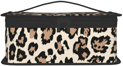 Leopard Cheetah Print Small Lunch Bag Box Insulated Snack Bag For Men Women Portable Lunch Box For Kids Adult Work & School