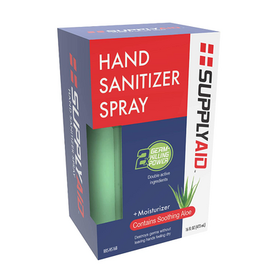 20 Bottles 16 Oz Dual-Action Hand Sanitizer Spray