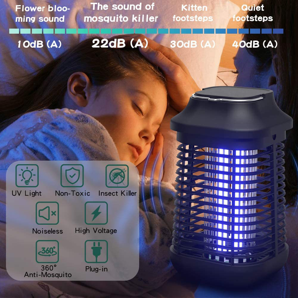 Tysonir Bug Zapper, Mosquito Zappers, Suitable for Outdoor/Indoor- Insect Fly Traps, Mosquito Killer for Backyard, Patio.