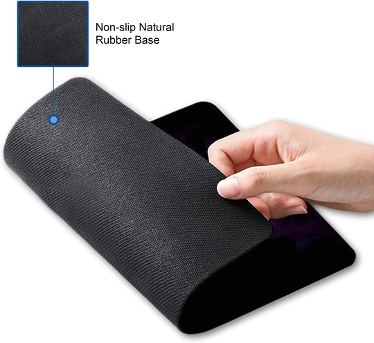 Mouse Pad,Red Moon Cloud Samurai Pattern Seamless Waterproof Gaming Anime Gift Mouse Pad Desk Accessories Non-Slip Rubber Mousepad for Laptop and Computer