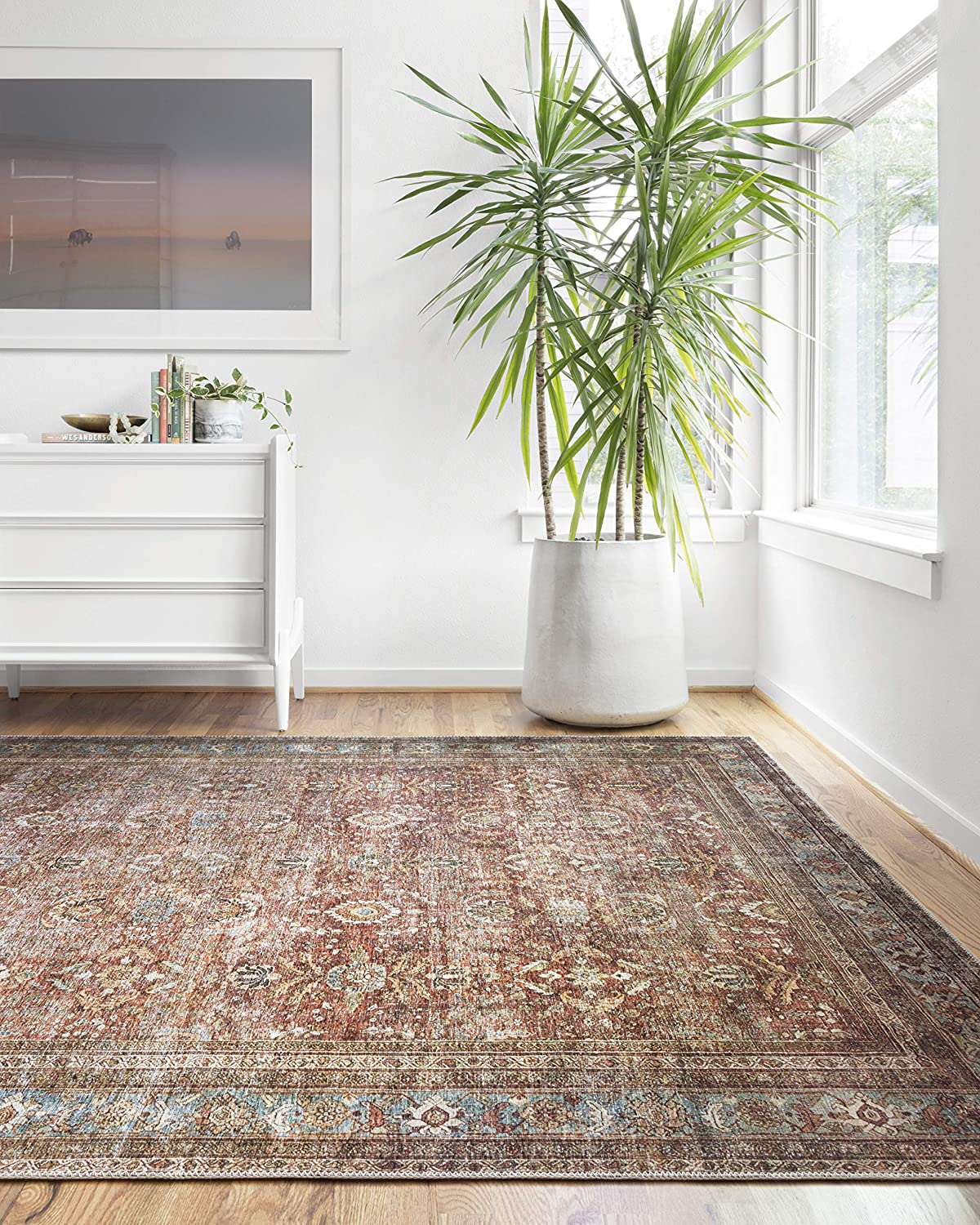 Loloi II Layla LAY-02 Spice Traditional Accent Rug 3'-6" x 5'-6"