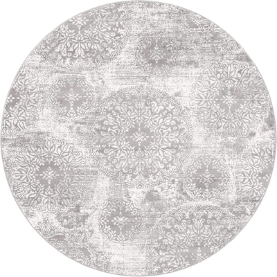 Unique Loom Sofia Collection Area Traditional Vintage Rug, French Inspired Perfect for All Home Décor, 5' 0 x 8' 0 Rectangular, Navy Blue/Ivory
