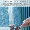 Luxury Bathroom Shower Head - ON/Off Pause Switch-Handheld High Pressure Filtered Shower Head