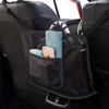 Carperipher Car Net Pocket Handbag Holder, Upgrade Driver Storage Netting Pouch, Mesh Large Capacity Car Seat Back Organizer for Purse Phone, Cargo Tissue Holder, Backseat Pet Kids Barrier