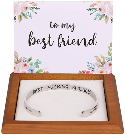 Hidden Message Bracelet - Meaningful Gifts for Women Best Friend , Unique Birthday Gifts, Come with Gift Box