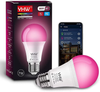 Color Changing RGB Sync Music, WiFi+Bluetooth, 7W=60W A19 Dimmable Color Changing Lightbulb
