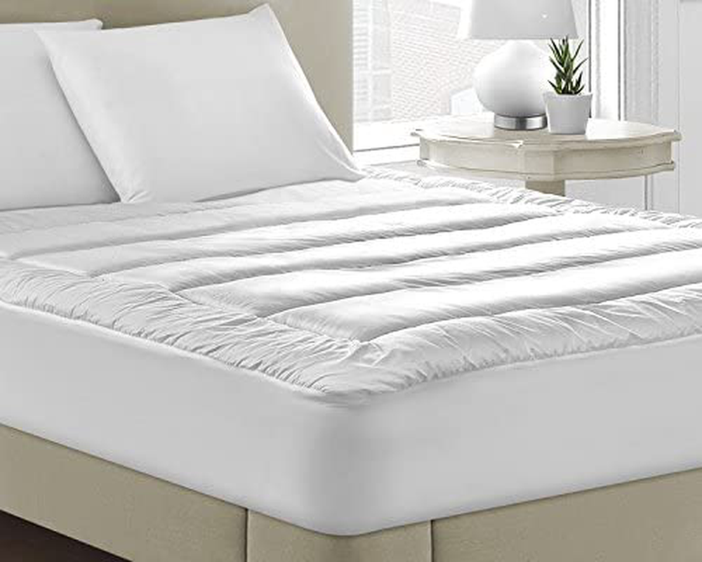 CozyHome MP-10oz-Fl Mattress Pad, Full, White