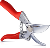 Kynup 8.6" Gardening Shears, Professional Bypass Pruner Hand Shears, Tree Trimmers Secateurs, Hedge & Garden Shears, Clippers for Plants, Gardening, Trimming, Garden Tools (Red)