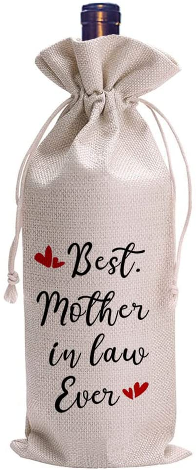 Best Mother in Law  Ever Wine Bag