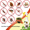 Natural Bug, Insect & Pest Killer & Control Including Fleas, Ticks, Ants, Spiders, Bed Bugs, Dust Mites, Roaches and More for Indoor and Outdoor Use, 128 Oz Gallon