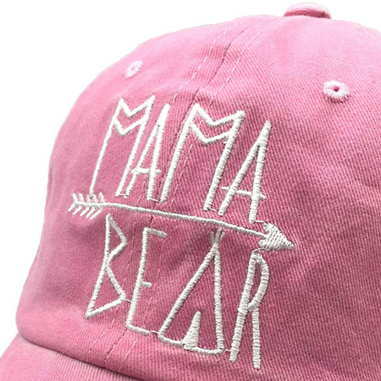 Women's Embroidered Adjustable Denim Baseball Cap