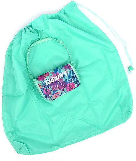 MIAMICA Travel Laundry Bag, Hibiscus, Laundry