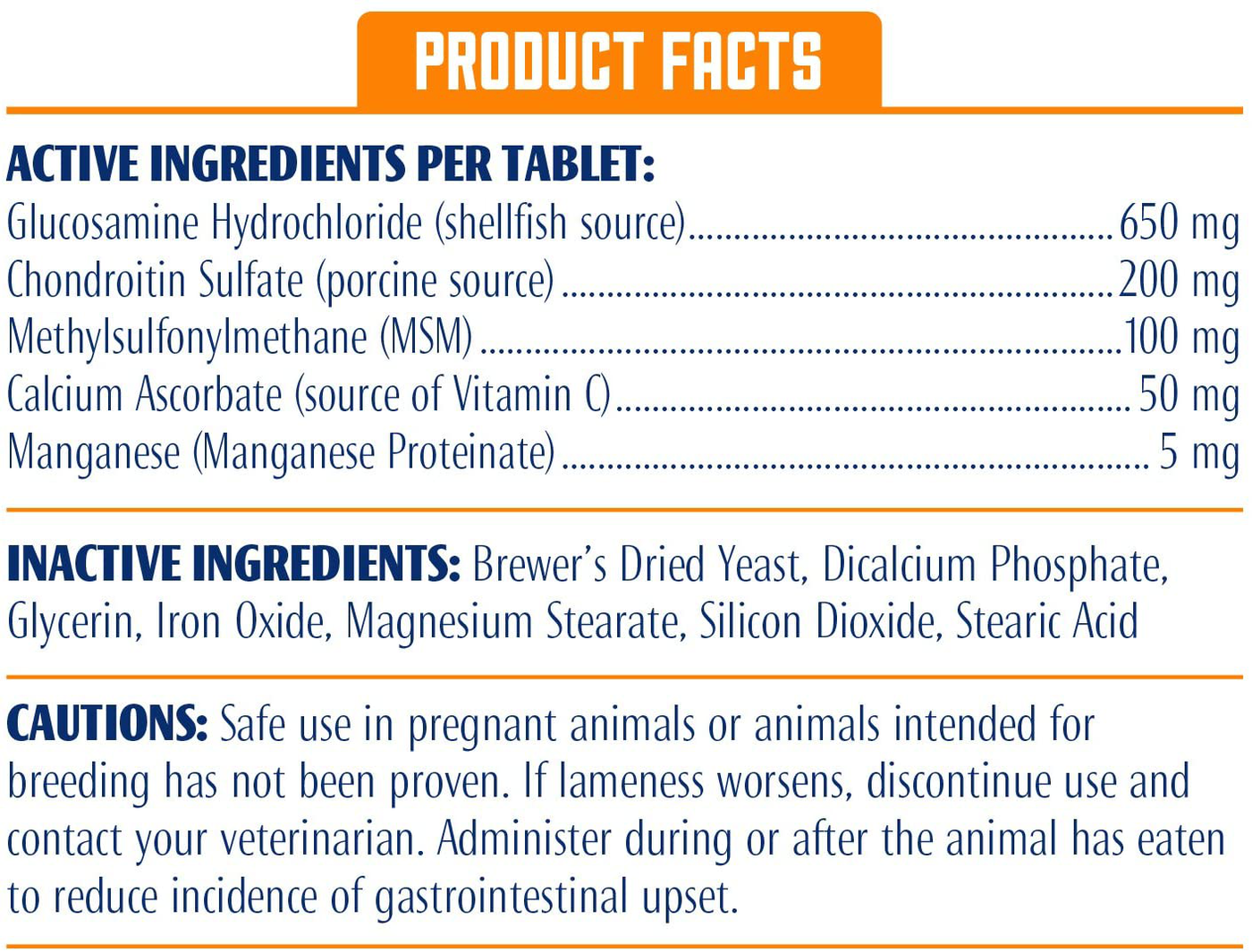 ProSense Advanced Strength for Dogs Glucosamine Chew Tablets 120 ct