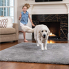 Gorilla Grip Original Ultra Soft Area Rug, 2x4 FT, Many Colors, Luxury Shag Carpets, Fluffy Indoor Washable Rugs for Kids Bedrooms, Plush Home Decor for Living Room, Bedroom, Pale Pink