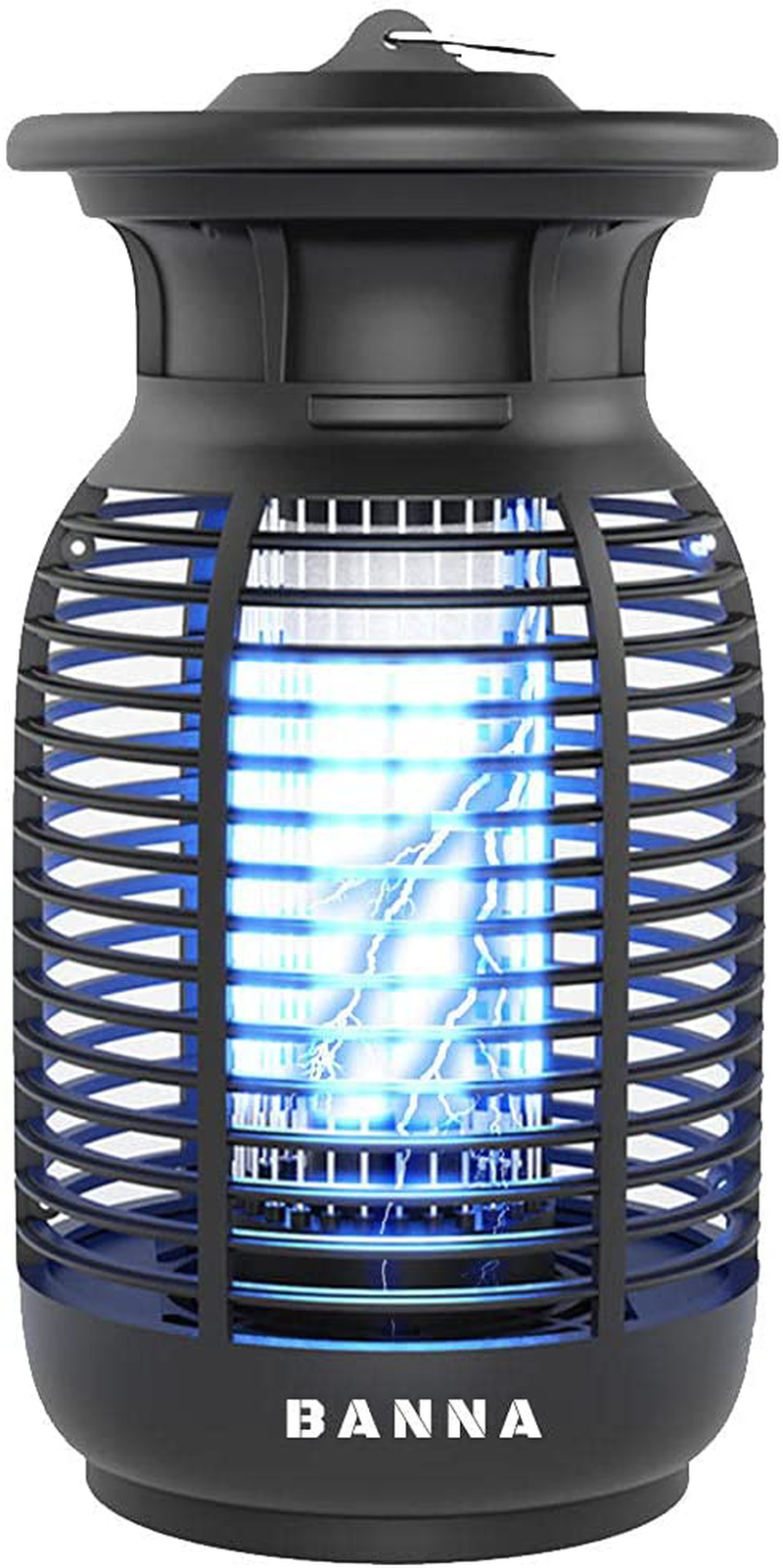 BANNA Bug Zapper,2 in 1 Mosquito Zapper for Outdoor & Indoor,High Powered Waterproof Mosquito Killer ,4200V Electronic Mosquito Lamp for Home, Backyard, Patio