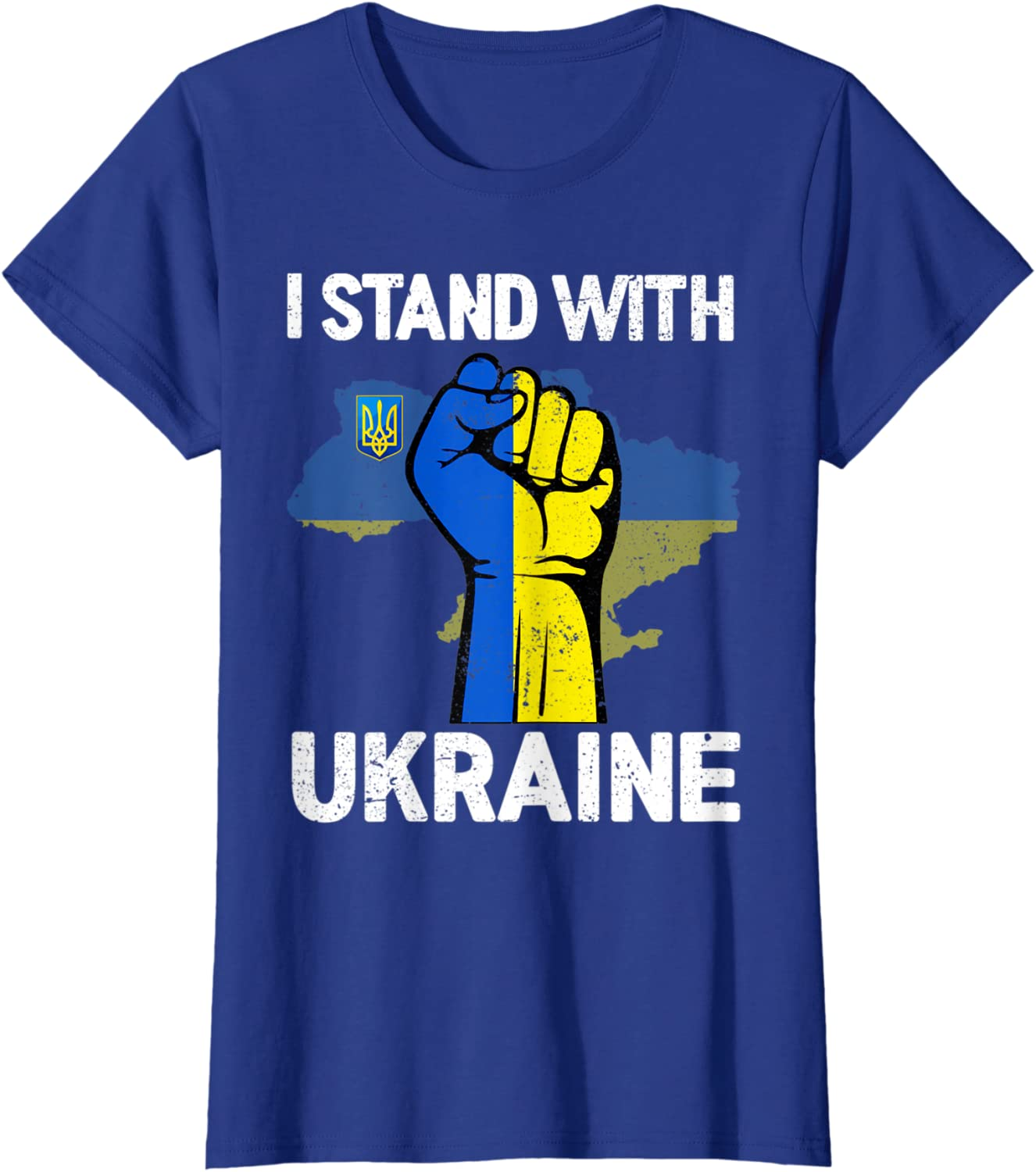 Support Ukraine I Stand With Ukraine Shirt Ukrainian Flag T-Shirt
