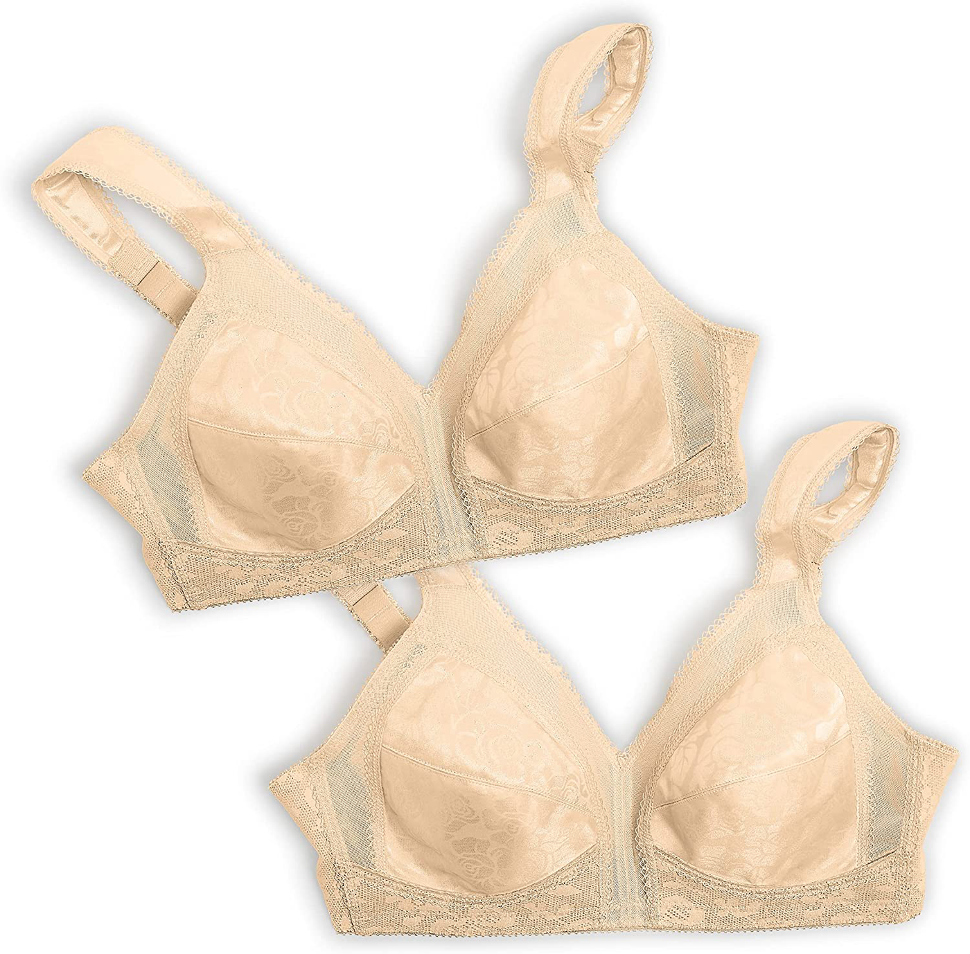 Playtex Women's 18 Hour Original Comfort Strap Full Coverage Bra Us4693, Available in Single and 2-Packs