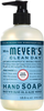 Mrs. Meyer's Clean Day Liquid Hand Soap, Cruelty Free and Biodegradable Hand Wash Formula Made with Essential Oils, Rain Water Scent, 12.5 oz Bottle