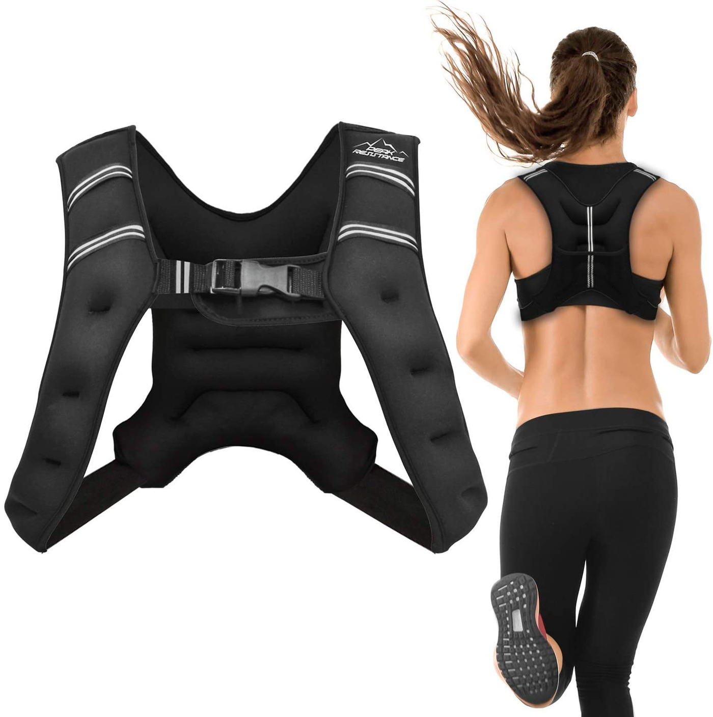 Sport Weighted Vest Workout Equipment, Multiple Weights Available 