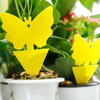 Yellow Sticky Fruit Fly Traps Gnat Trap for Indoor Houseplants 