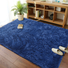 Merelax Soft Modern Indoor Large Shaggy Rug for Bedroom Livingroom Dorm Kids Room Home Decorative, Non-Slip Plush Fluffy Furry Fur Area Rugs Comfy Nursery Accent Floor Carpet 5x8 Feet, Light Navy