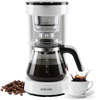 BOSCARE Programmable Coffee Maker, Drip Coffee Maker, Mini Coffee Machine with Auto Shut-off, Strength Control (10 cup)