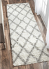 nuLOOM Tess Cozy Soft & Plush Modern Runner Rug, 2' 8" x 8', White