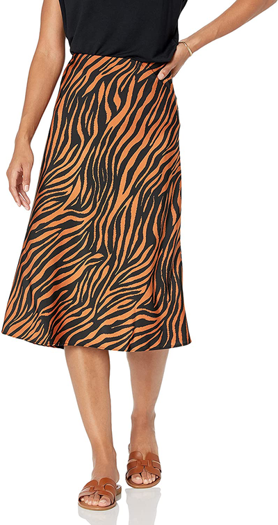 The Drop Women's Maya Silky Slip Skirt