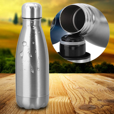 Large Capacity Portable Stainless Steel Travel & To-Go Drinkware Thermal Water Bottles for Cyclists Runners Hikers Picnics Camping