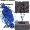 AUTODECO 22Pcs Car Wash Cleaning Tools Kit Car Detailing Set with Black Canvas Bag Collapsible Bucket Wash Mitt Sponge Towels Tire Brush Window Scraper Duster Complete Interior Car Care Kit