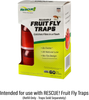 RESCUE! Fruit Fly Trap Attractant Refill – 30 Day Supply – 10 Pack