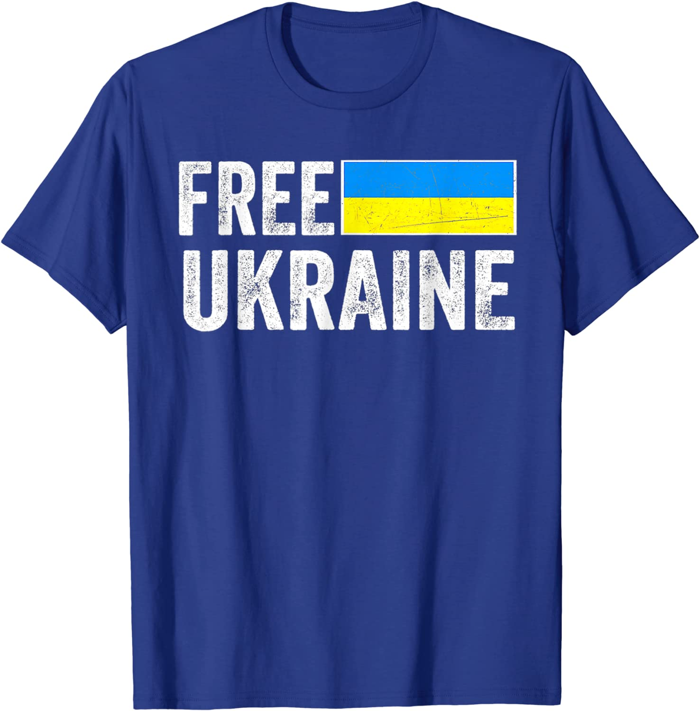 Support Ukraine I Stand With Ukraine Flag Free Ukraine T-Shirt