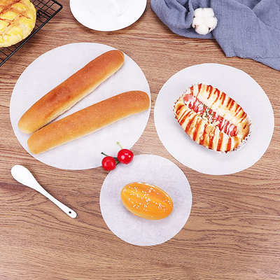 4 Inch Air Fryer Parchment Round Paper, Non-porous No-stick Air Fryer Liners, Air Fryer Paper Suitable for Baking Grilling Steaming Bread Cup Cake Cookie Use for Separating Frozen Patty, Set of 100