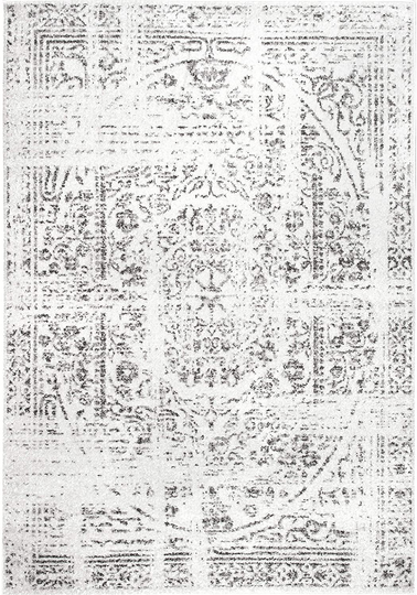 nuLOOM Arlena Vintage Area Rug, 6' Square, Grey