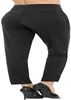 VIV Collection Women's Ease in Pull-On Straight Fit Trouser Work Pants Wrinkle-Free Full & Ankle | 3 Different Inseams