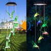 Wind Chime, Solar Hummingbird Wind Chimes Outdoor/Indoor(Gifts for mom/momgrandma Gifts/Birthday Gifts for mom) Outdoor Decor,Yard Decorations ,Memorial Wind Chimes,mom's Best Gifts