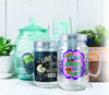 Spoontiques Happy Birthday Mason Jar, 1 Count (Pack of 1), Multi Colored