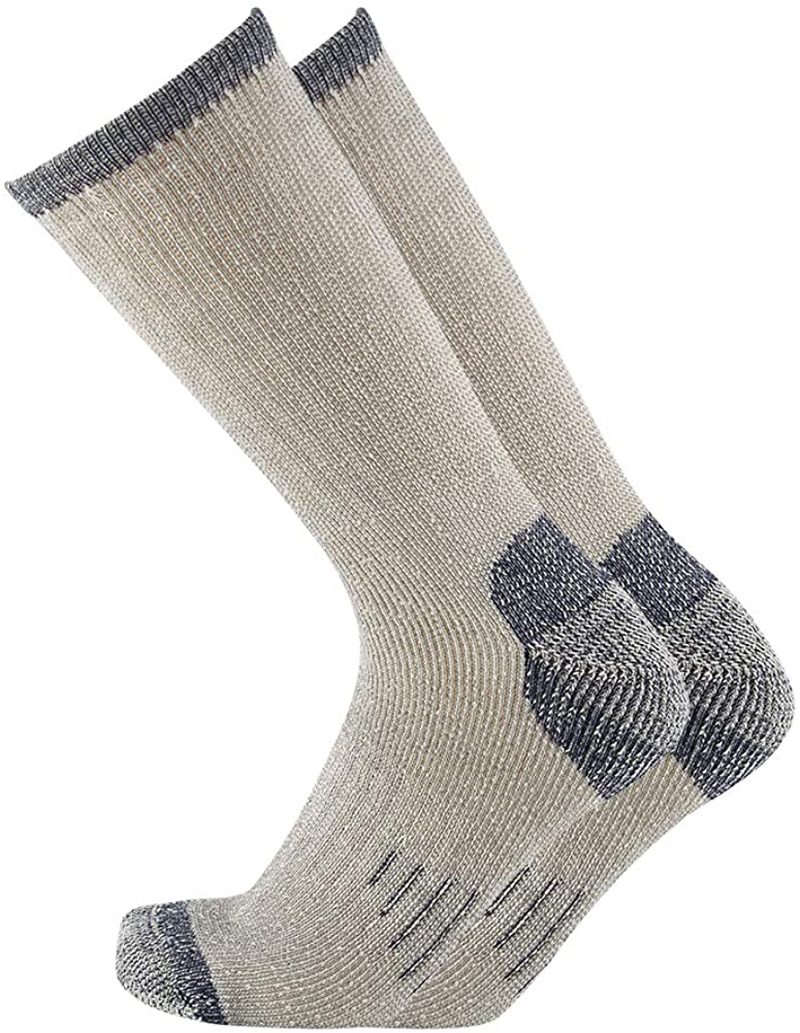 Men Crew Socks Warm Socks 70% Merino Wool Athletic Socks for Men, Suitable for Hiking,Trekking,Camping