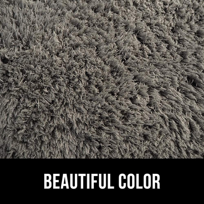 Gorilla Grip Original Ultra Soft Area Rug, 5x8 FT, Many Colors, Luxury Shag Carpets, Fluffy Indoor Washable Rugs for Kids Bedrooms, Plush Home Decor for Living Room Floor, Nursery, Bedroom, Hot Pink