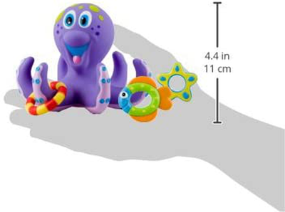 Nuby Octopus Floating Bath Toy , Purple