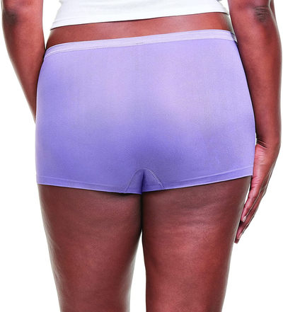 Hanes Women's Comfort Flex Fit Seamless Boyshort Underwear, 6-Pack