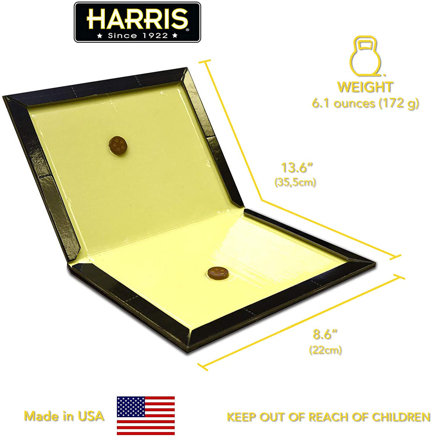 HARRIS Rat and Mouse Glue Trap, Super Size